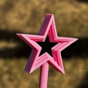 Kids’ Pink Star Wand